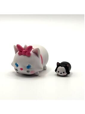Disney Tsum Tsum Lot of 2 Cats from Pinocchio and Aristocats